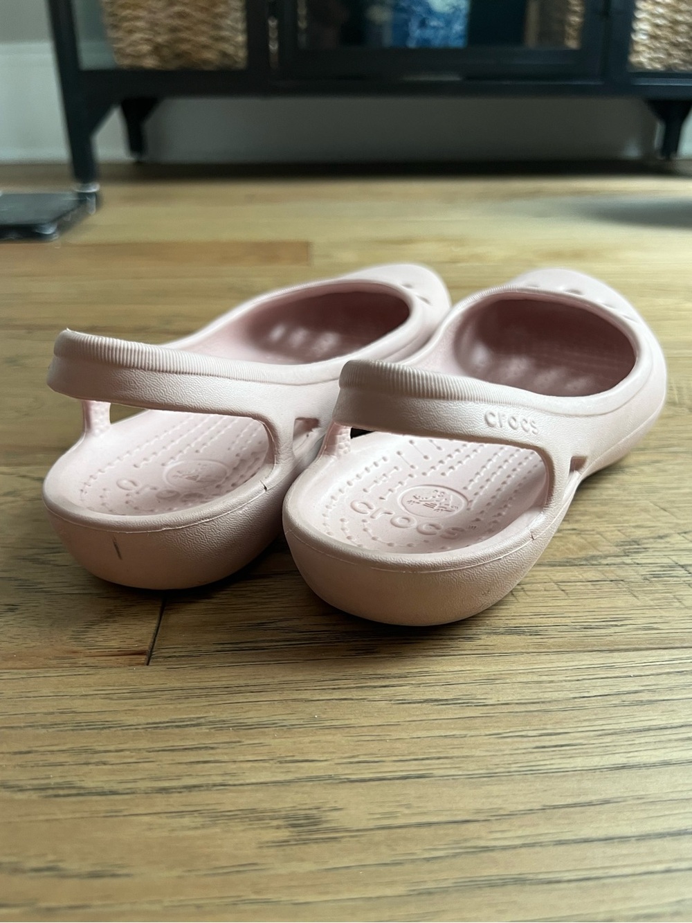 CROCS Women’s Slip-On Ballet Flats in Light Pink - Picture 4 of 6